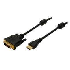 LogiLink HDMIDVI-D 5m Juoda