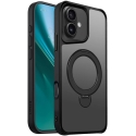 Etteri matinis „Mag Ring“ dėklas, skirtas iPhone 17 Pro Max / 18 Pro Max, juodas Etteri matinis „Mag Ring“ dėklas, skirtas iPhone 17 Pro Max / 18 Pro Max, juodas