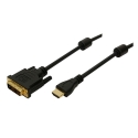 LogiLink HDMIDVI-D 5m Black