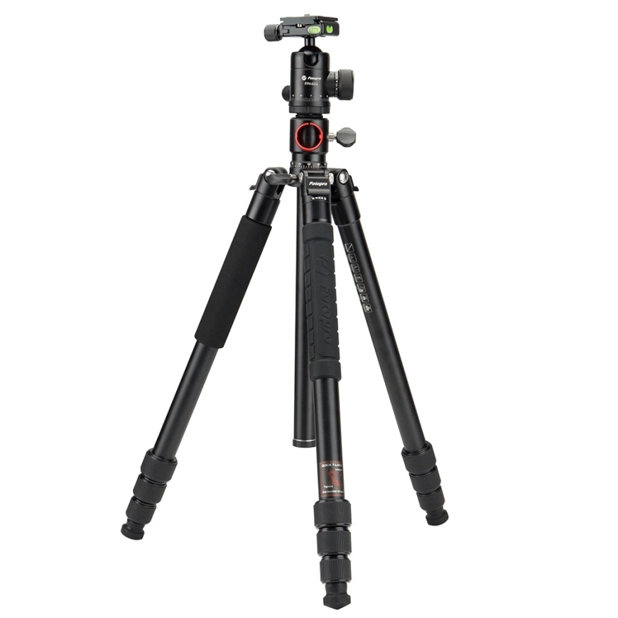Statīvs - Fotopro X Go HR Chameleon 156cm 8kg monopods Melns