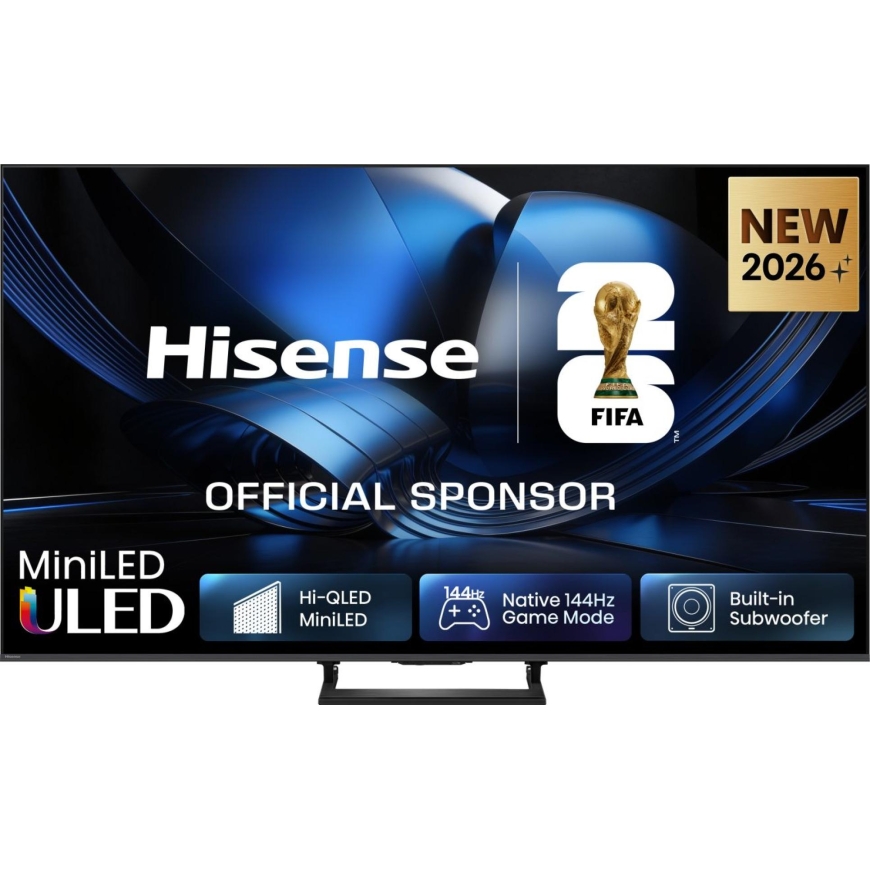 Hisense 65U7SE TV 165.1 cm (65") 4K Ultra HD Smart TV Wi-Fi Black, Grey 1400 cd/m²