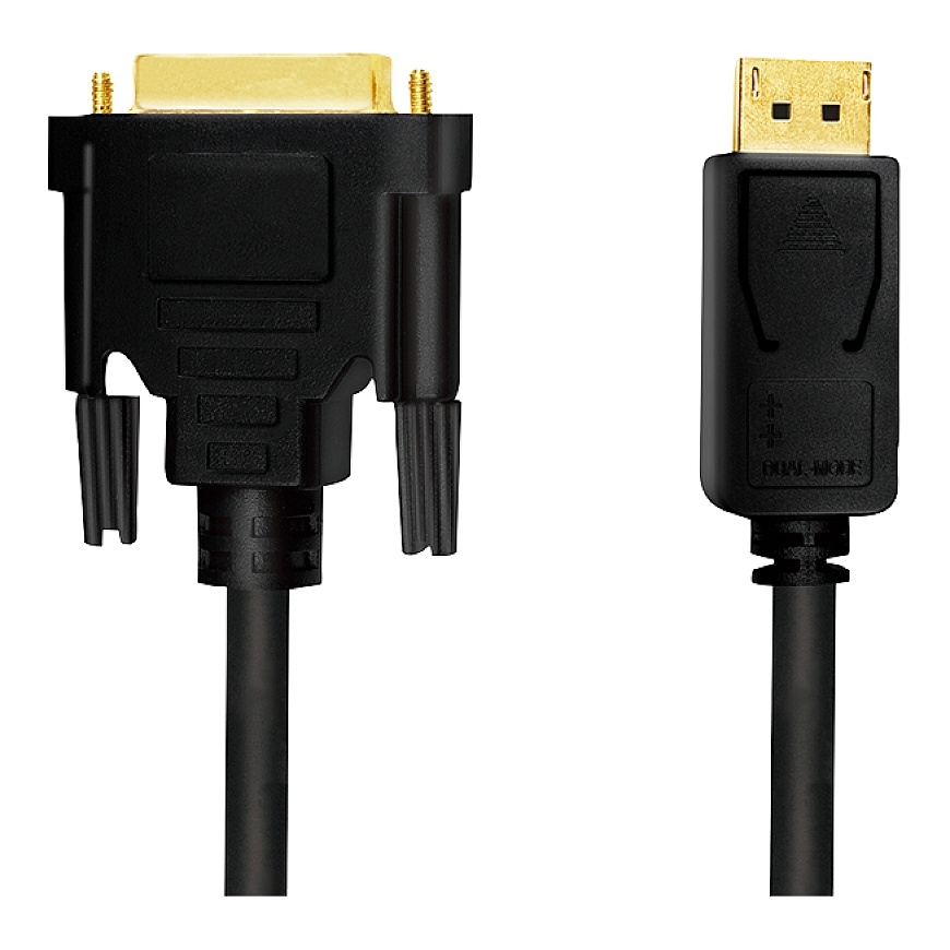 LogiLink CV0133 videokaabliadapter 5 m DisplayPort DVI Must – 5