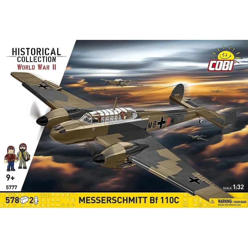 Cobi Palikkasarja Messerschmitt Bf 110C 1:32 mallille – 2