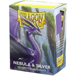 Dragon Shield: Standard dual-sleevid: Nebula & Sidabrinis [Mata] (100 sleve)