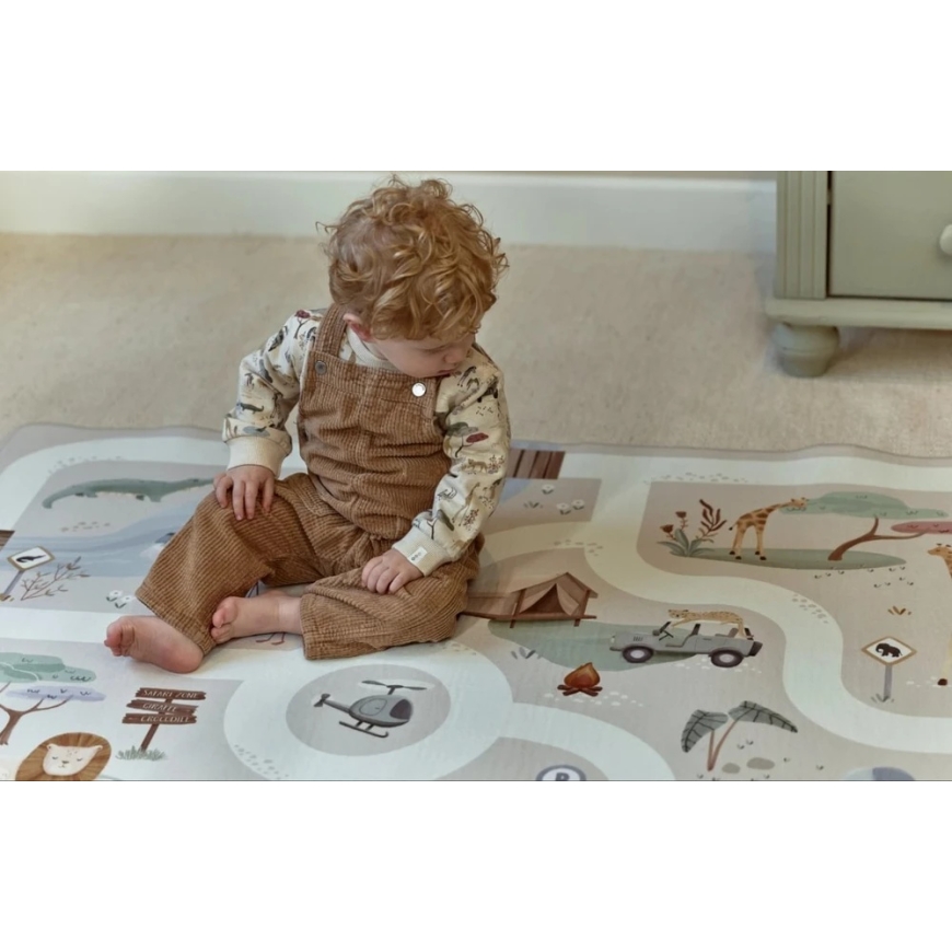 Little Dutch – laste vaip, auto rada | Safari Friends – 2
