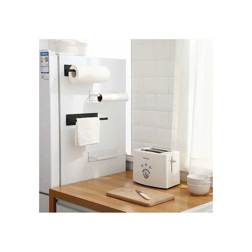 Oem Paper Towel Holder - Black - Kitchen Holder for Towels and Foil – 3
