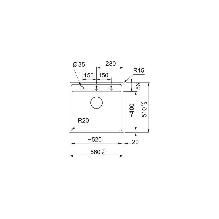 Franke Maris MRG 610-52 (114.0715.519) – 3