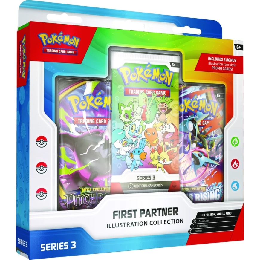 Pokemon Pokemon TCG - Pirmajā partneru ilustrāciju booster kolekcija 3 – 5