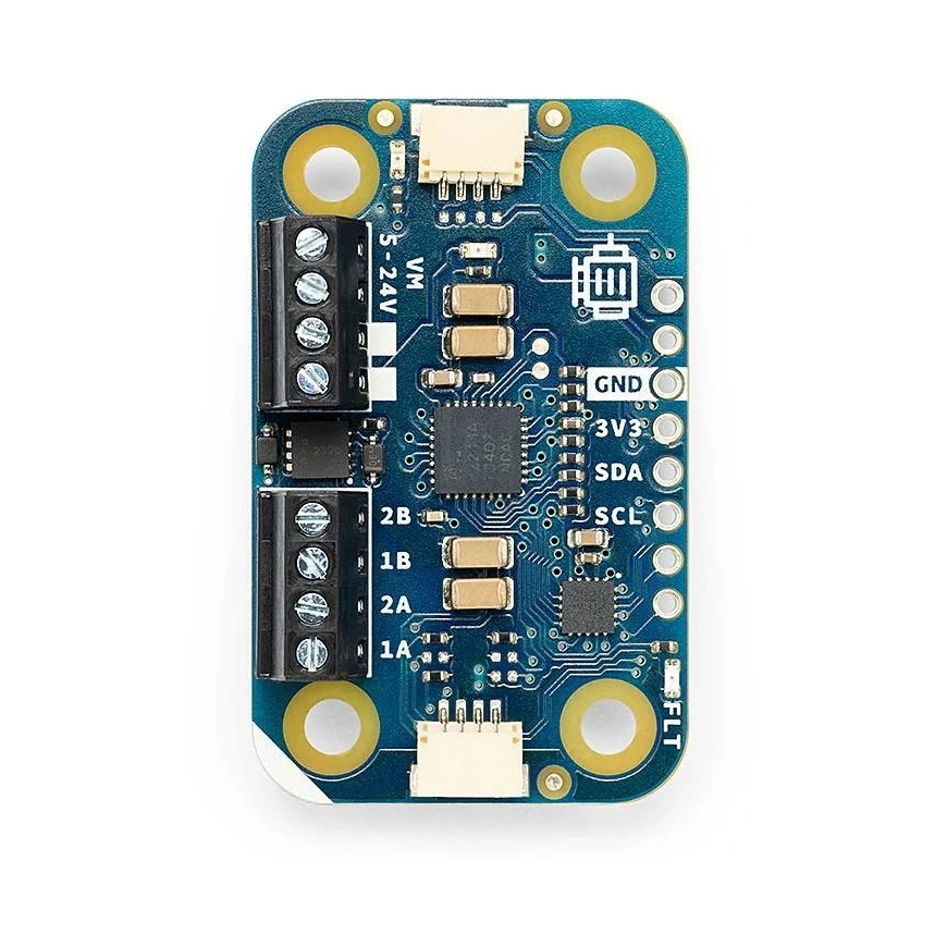Arduino Modulino Motors – двухканальный контроллер моторов 5V-24V/3.8A – MAX2221 – Qwiic – ABX00114 – 2