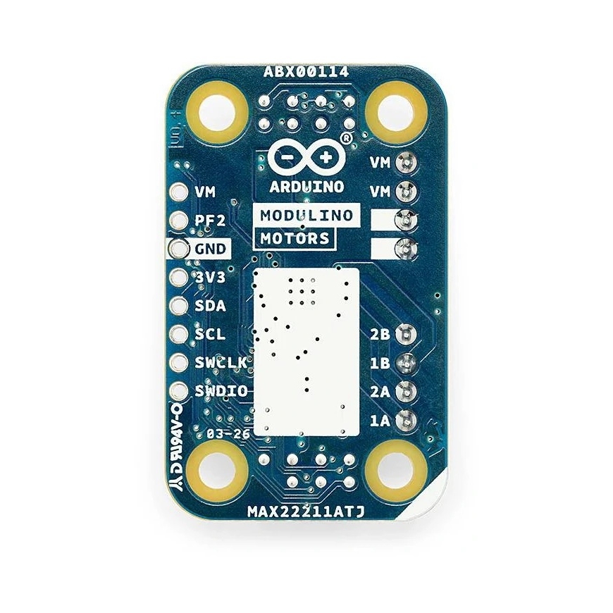 Arduino Modulino Motors – kaksikanavainen moottoriohjain 5V-24V/3.8A – MAX2221 – Qwiic – ABX00114 – 3
