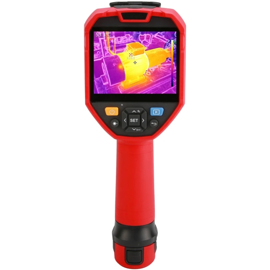 Профессиональная термовизионная камера, 256x192, -20-550°C, 56°×42.2°, 25Гц, 3.5' IPS сенсорный экран, 5МП, P54, Wi-Fi live, 32Г – 4