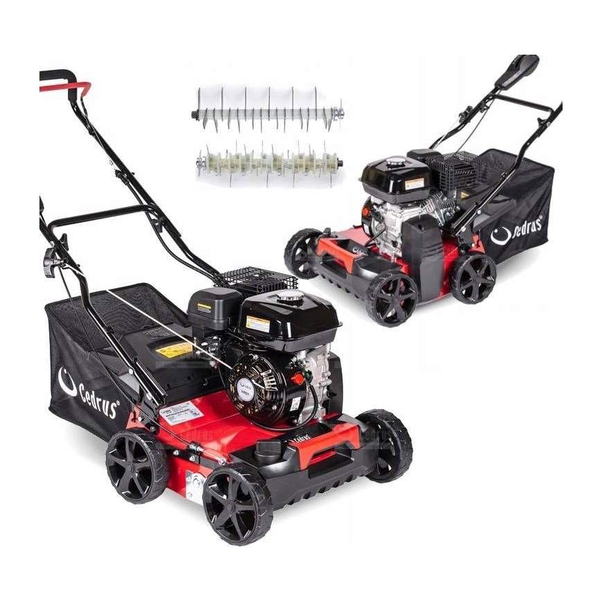 Cedrus petrol lawn aerator 2in1 5.5 HP (WR01)