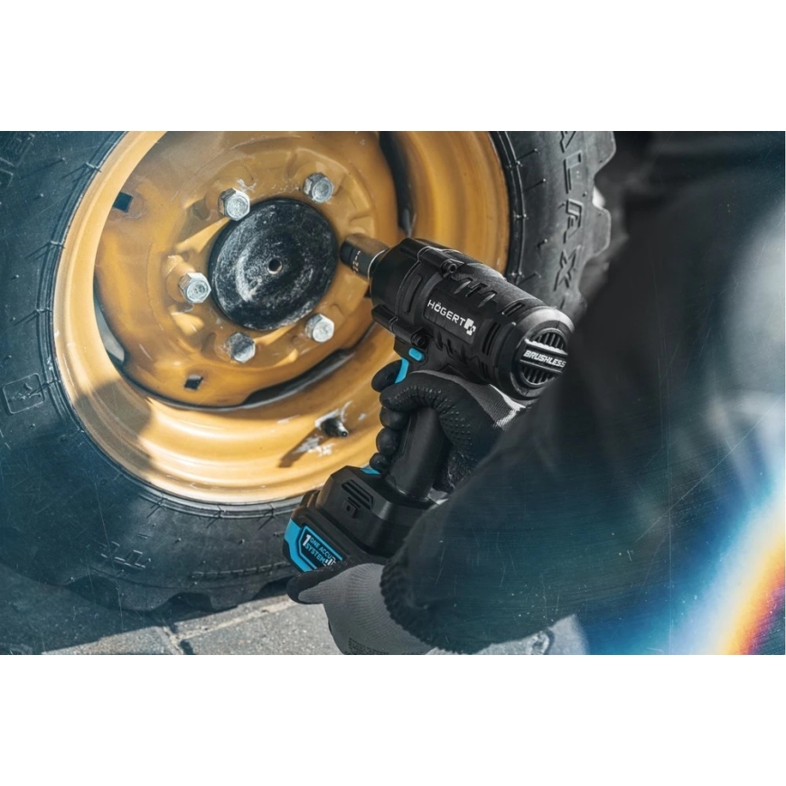 Impact Wrench Hogert HT2E226-0IW 18 V (without battery and charger) – 3