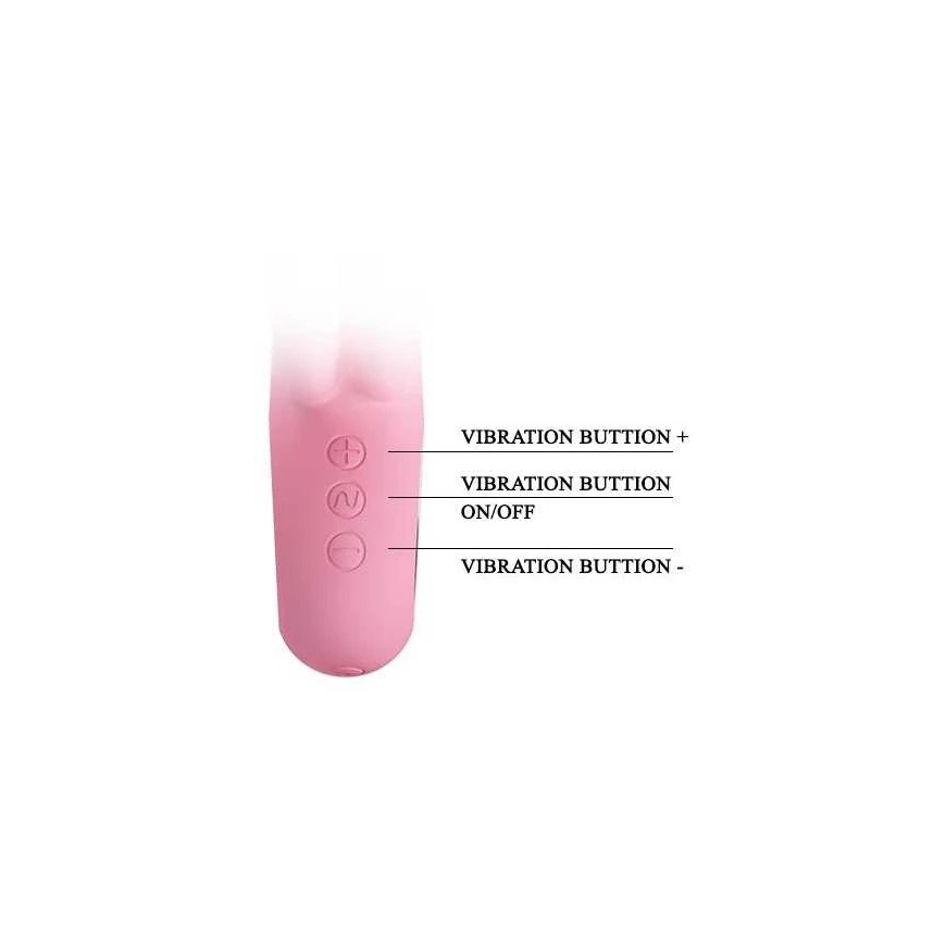 Pretty Love -vibraattori, suunniteltu G-pisteelle ja klitorikselle, USB, 7 tilaa, 15 cm – 2