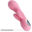 Pretty Love vibraator, mõeldud G-punktile ja kliitorile, USB, 7 režiimi, 15 cm Pretty Love vibraator, mõeldud G-punktile ja kliitorile, USB, 7 režiimi, 15 cm
