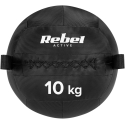 Meditsiiniline pall fitnessi ja rehabilitatsiooniharjutuste jaoks, 10 kg, REBEL ACTIVE Meditsiiniline pall fitnessi ja rehabilitatsiooniharjutuste jaoks, 10 kg, REBEL ACTIVE