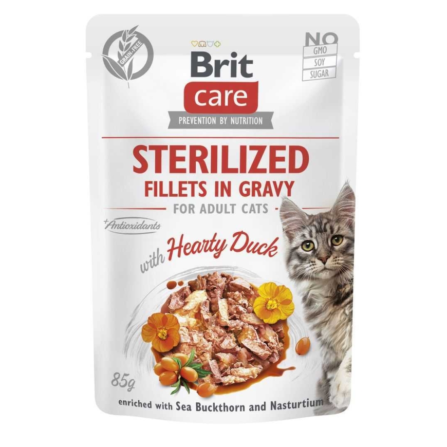 BRIT Brit Care Cat Pouch Sterilized Fillets in Gravy with Hearty D – 2
