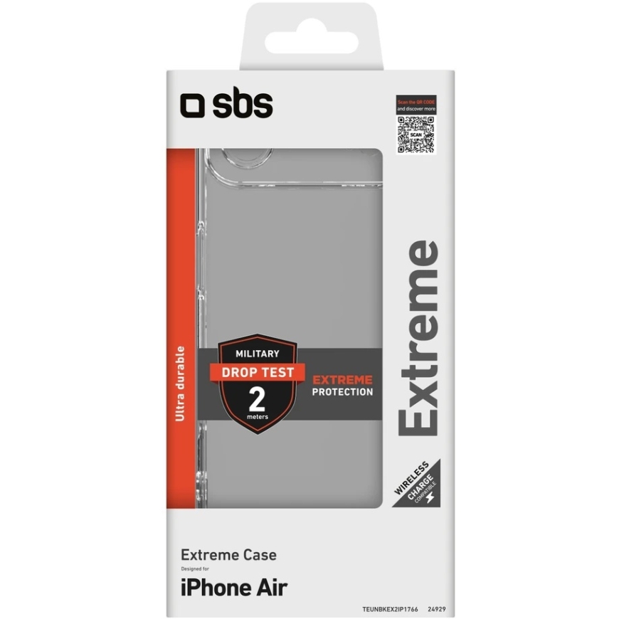 Dėklas Apple iPhone Air Extreme X2 dangtelis SBS skaidrus – 3