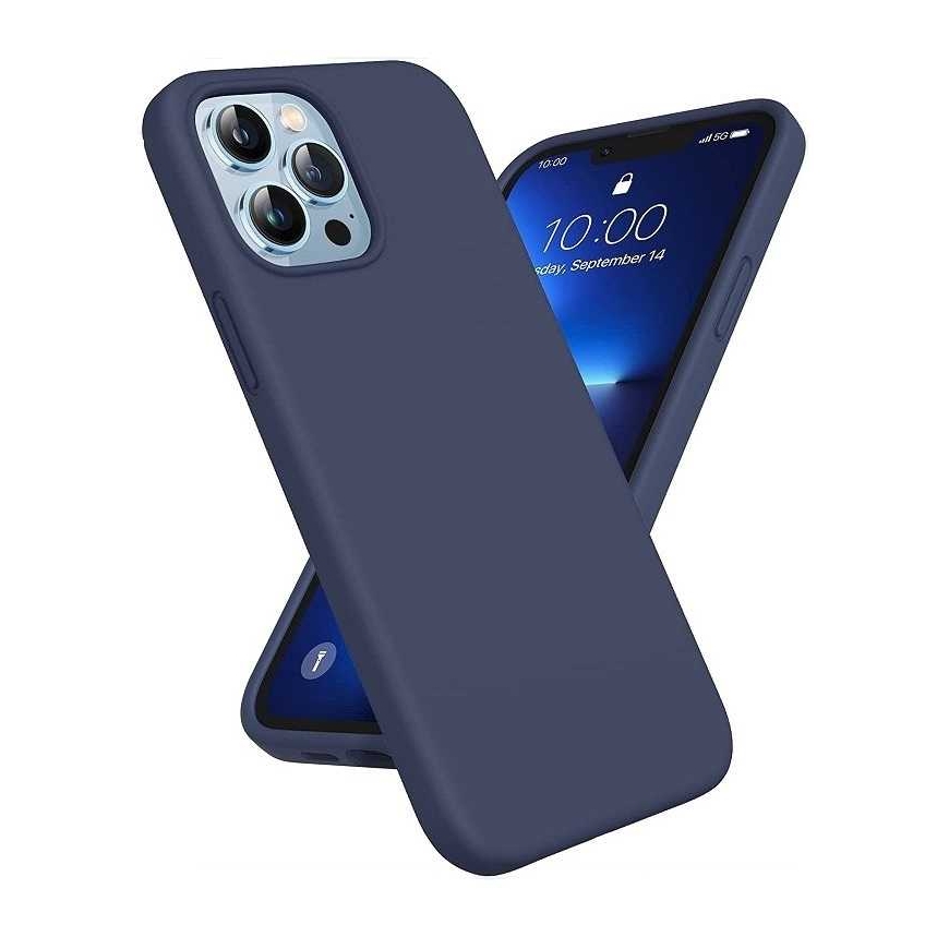 Riff "Soft Silicone Case iPhone 13 Pro" Midnight Blue – 2