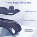 Riff "Soft Silicone Case iPhone 13 Pro" Tamsiai mėlyna