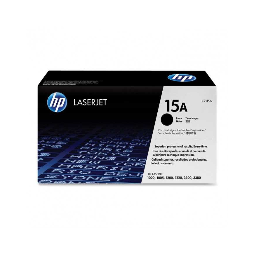 HP C7115A №15A Черный