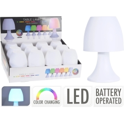 Lifetime LED nakts lampa 19 cm, daudzkrāsaina, moderna