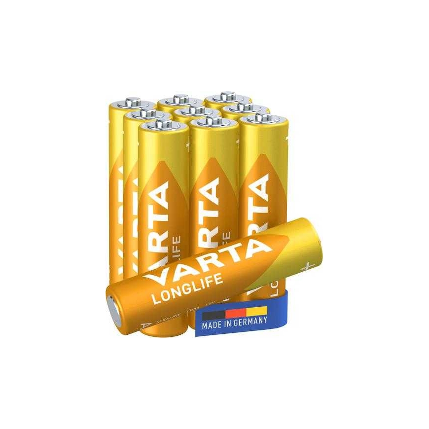 Varta Batterie LONGLIFE AAA NEU 10St. – 2