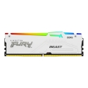 Kingston Technology FURY Beast 32GB 6000MT/s DDR5 CL30 DIMM White RGB EXPO
