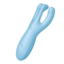 Satisfyer Threesome 4 Vibrator Blue Satisfyer Threesome 4 Vibrator Blue