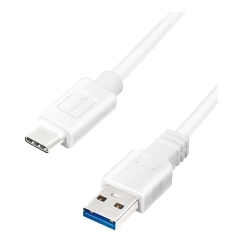 LogiLink CU0175 USB kabelis USB 3.2 Gen 1 (3.1 Gen 1) 1,5 m USB A USB C 5 Gbit/s Balta