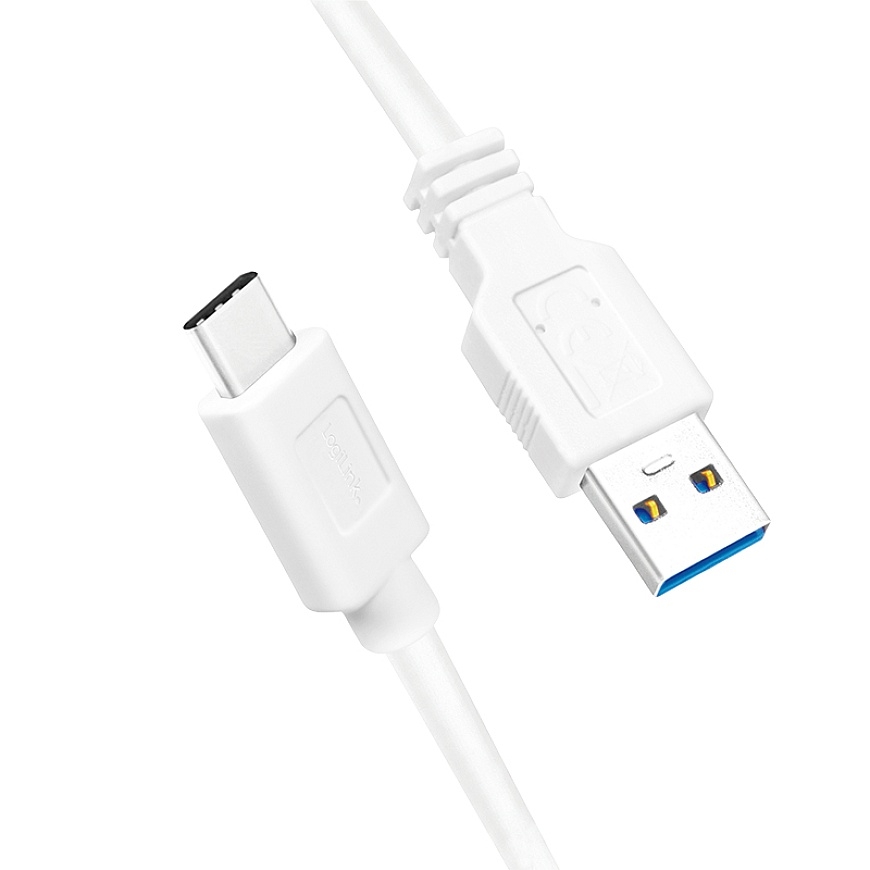 LogiLink CU0175 USB кабель USB 3.2 Gen 1 (3.1 Gen 1) 1,5 m USB A USB C 5 Gbit/s Белый – 2