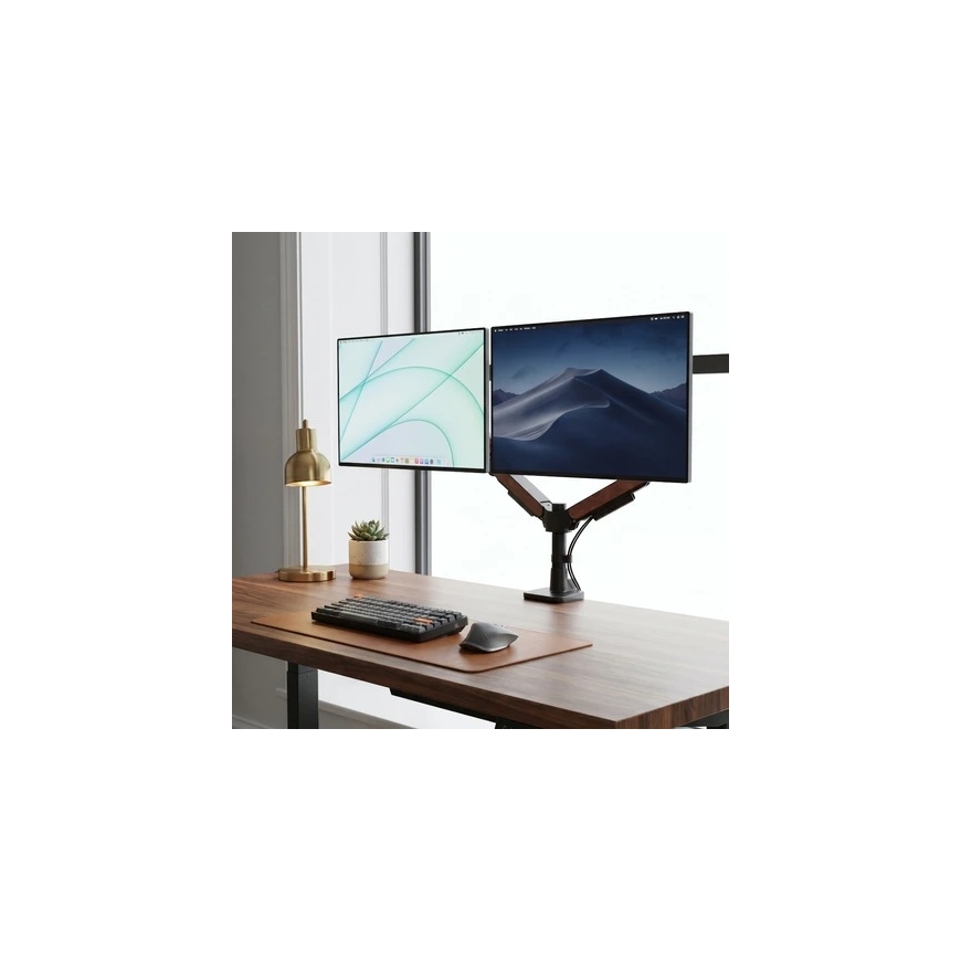 Spacetronik Gas Holder for Two Monitors SPAG130 – 4