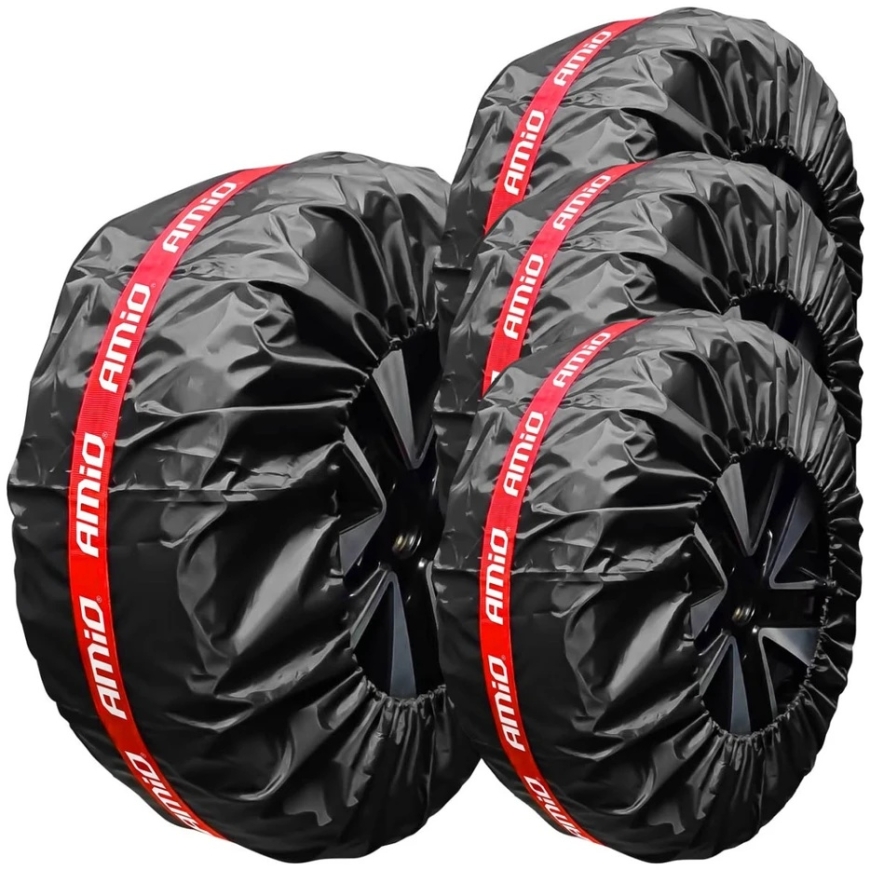 Коврики на колеса диски шины комплект 4 шт. 19-23" amio-04950