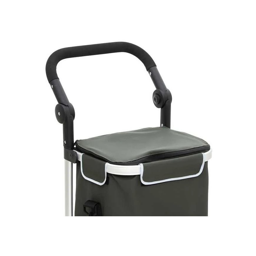5five Simply Smart Shopping Trolley on 2 Wheels, 97 cm, Adjustable – 3