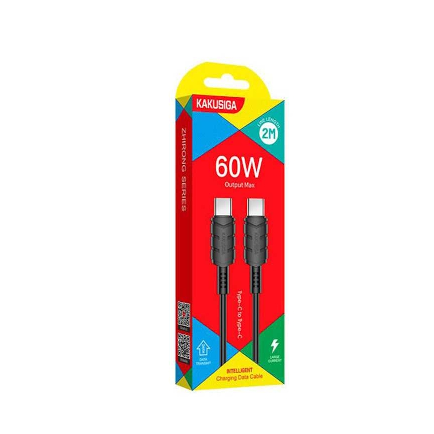 iKaku KSC-716 PD60W Type-C kuni Type-C 2 m Must – 2