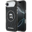 Karl Lagerfeld IML Karl Head Logo MagSafe Case for iPhone Air - Black