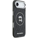 Karl Lagerfeld IML Karl Head Logo MagSafe Case for iPhone Air - Black