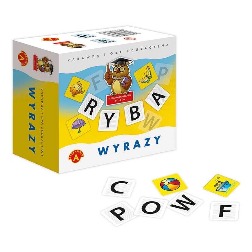 Alexander Aleksandro educational game - "Sowa Wise" head - words – 4