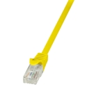 LogiLink 5m Cat.6 U/UTP сетевой кабель Желтый Cat6 U/UTP (UTP)
