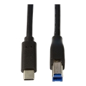 LogiLink CU0163 USB-kaapeli USB 3.2 Gen 1 (3.1 Gen 1) 2 m USB C USB B 5 Gbit/s Musta LogiLink CU0163 USB-kaapeli USB 3.2 Gen 1 (3.1 Gen 1) 2 m USB C USB B 5 Gbit/s Musta
