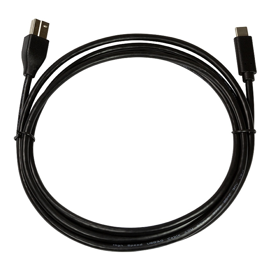 LogiLink CU0163 USB kabelis USB 3.2 Gen 1 (3.1 Gen 1) 2 m USB C USB B 5 Gbit/s Melns – 3