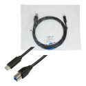 LogiLink CU0163 USB kabelis USB 3.2 Gen 1 (3.1 Gen 1) 2 m USB C USB B 5 Gbit/s Melns LogiLink CU0163 USB kabelis USB 3.2 Gen 1 (3.1 Gen 1) 2 m USB C USB B 5 Gbit/s Melns