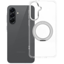 OEM Case for Samsung A56 Frame Circle Stand compatible with MagSafe transparent