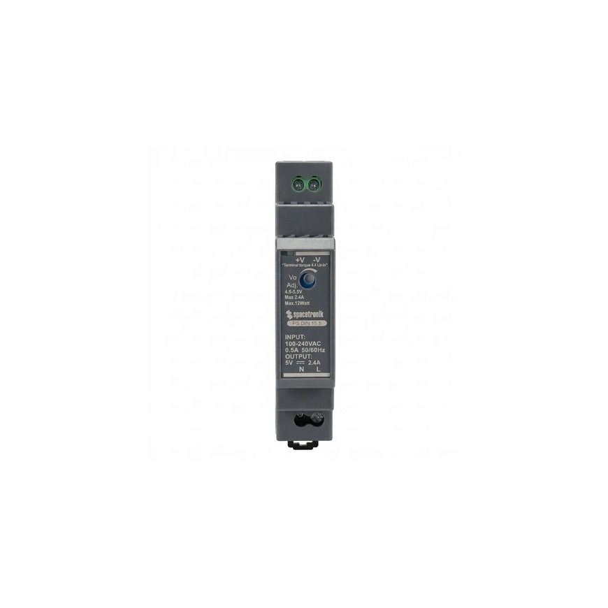 Spacetronik Barošanas avots DIN 15W 5V 2.4A