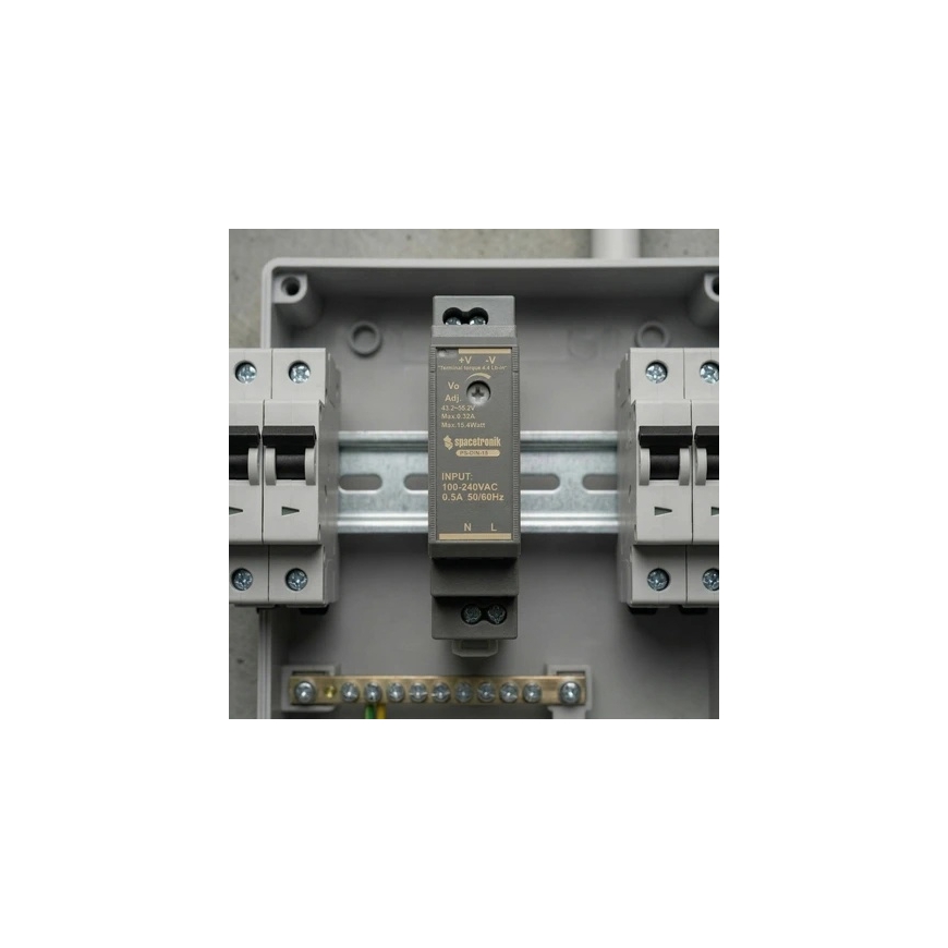 Spacetronik Блок питания DIN 15W 5V 2.4A – 2