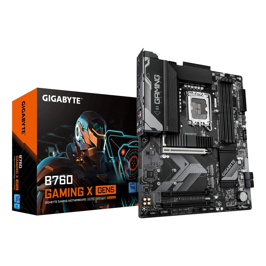GIGABYTE B760 GAMING X GEN5 emaplaat Intel B760 LGA 1700 ATX