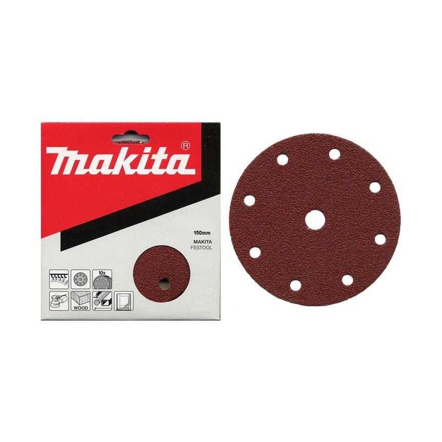 Makita КРУГЛАЯ ШЛИФОВАЛЬНАЯ ЛЕНТА 150MM K150 10ШТ
