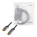LogiLink CDA0107 видео кабель адаптер 2 m DisplayPort HDMI Черный, Серый LogiLink CDA0107 видео кабель адаптер 2 m DisplayPort HDMI Черный, Серый