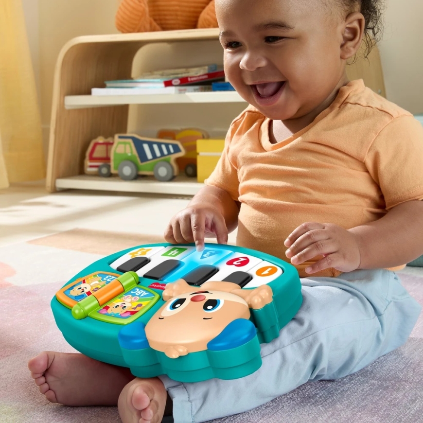 Музыкальный фортепиано Щенок Fisher-Price – 3