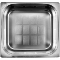 Yato Toya Sa Poland Perforated Gastronomic Container GN 2/3 | 354 × 325 × 100 mm | Stainless Steel | 9.0 l (YG-00361)